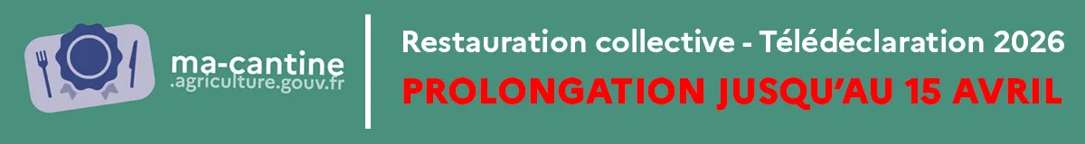 Ma Cantine - Prolongation 2026