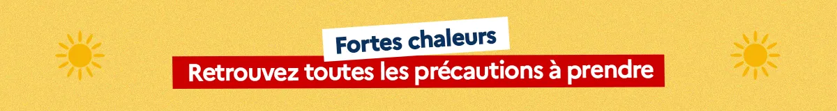 Fortes chaleurs : retrouvez toutes les pr&eacute;cautions &agrave; prendre